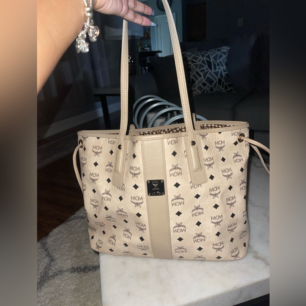 Authentic MCM tote bag( does includes small pouch)
